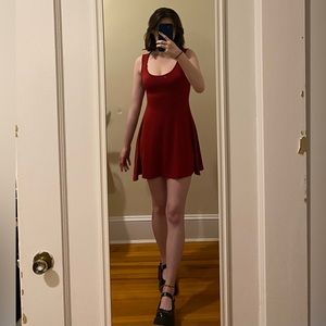 Classic little red dress